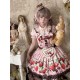 Dream Whale Strawberry Chocolate Blouse Salopette JSK and OP(Pre-Order/Full Payment Without Shipping)